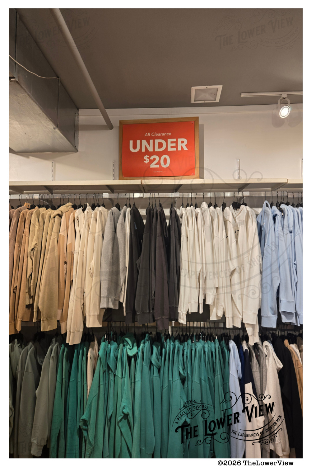 American Eagle Outfitters Clearance Sale With Items Under $20 In Downtown Brooklyn